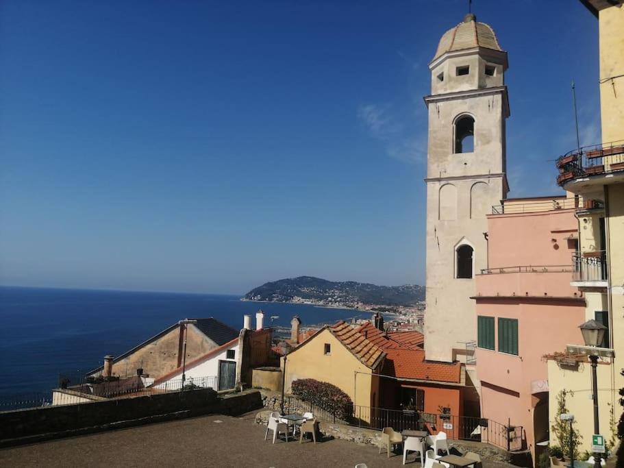 Casa Del Sole Affacciato Sul Mare Apartamento Cervo Exterior foto