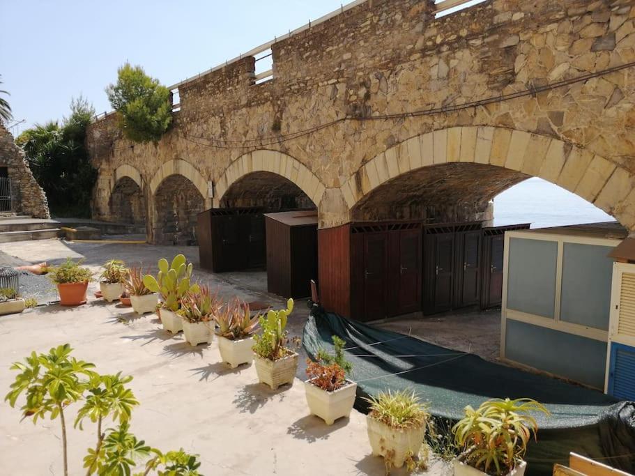 Casa Del Sole Affacciato Sul Mare Apartamento Cervo Exterior foto
